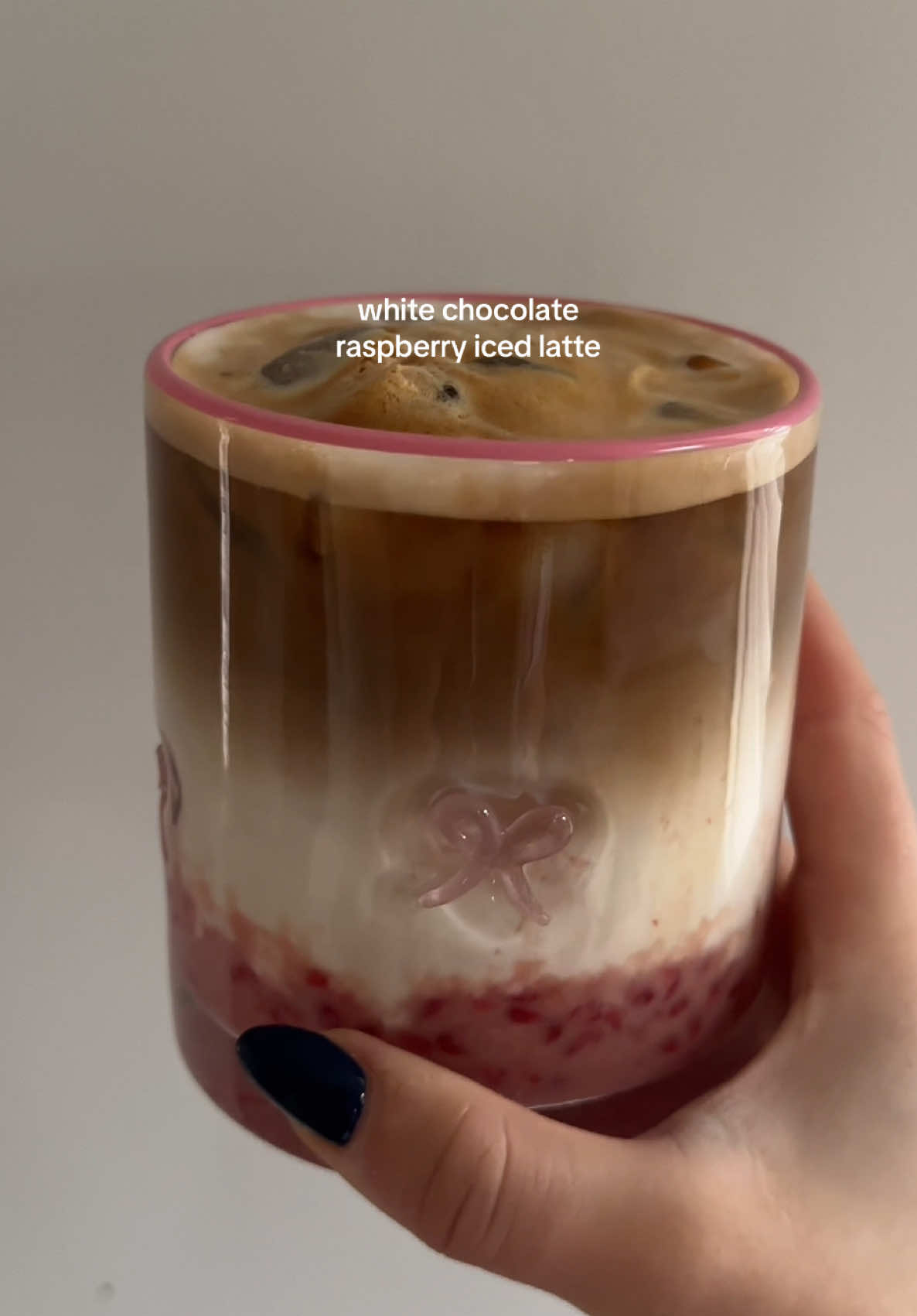 Make a white chocolate raspberry latte with me 💗✨☕️🍫  #latte #icedlatte #nespresso #coffeeathome #coffeetok #coffeerecipes #whitechocolate #raspberrywhitechocolate #coffee #fyp #foryoupage #CapCut 