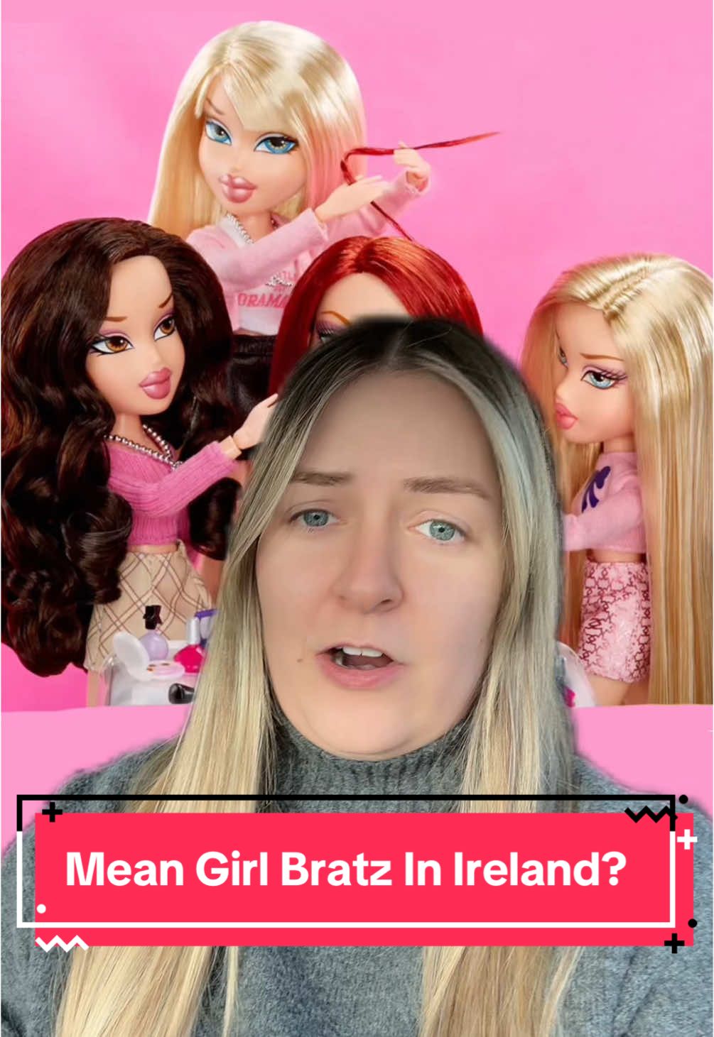 Am I dreaming or did the Bratz Mean Girls dolls just drop in Ireland? I can’t believe I found 3 of the 4 Mean Girls Bratz on Very! I’m honestly in shock right now. #bratz #meangirls #bratzmeangirls 