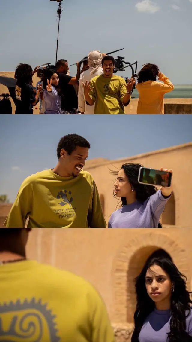 حلقة الخامسة اليوم لقاء عبود و بدور على منصة ADtv!!  #مسلسل_الكائنات #fyp @صينق صانق 