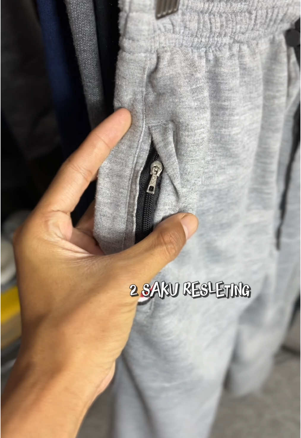 Promo celana jogger 100 dapat 4 #fypシ゚ #celanaolahraga #sweatpants #celanajogger #celanapanjangolahraga 