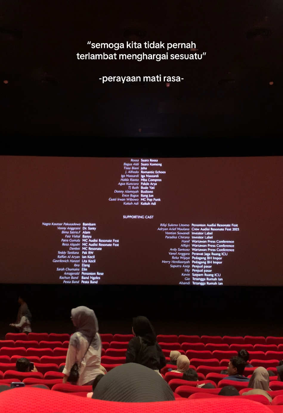 dari film ini mengajarkan betapa berharganya waktu disetiap detiknya 🥹  #perayaanmatirasa #iqbaalramadhan #solo 