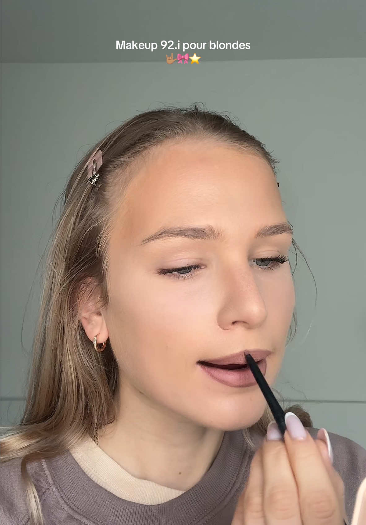 @A rend moi mes gouttes ptn #makeup92i #92i #makeup #blondemakeup 