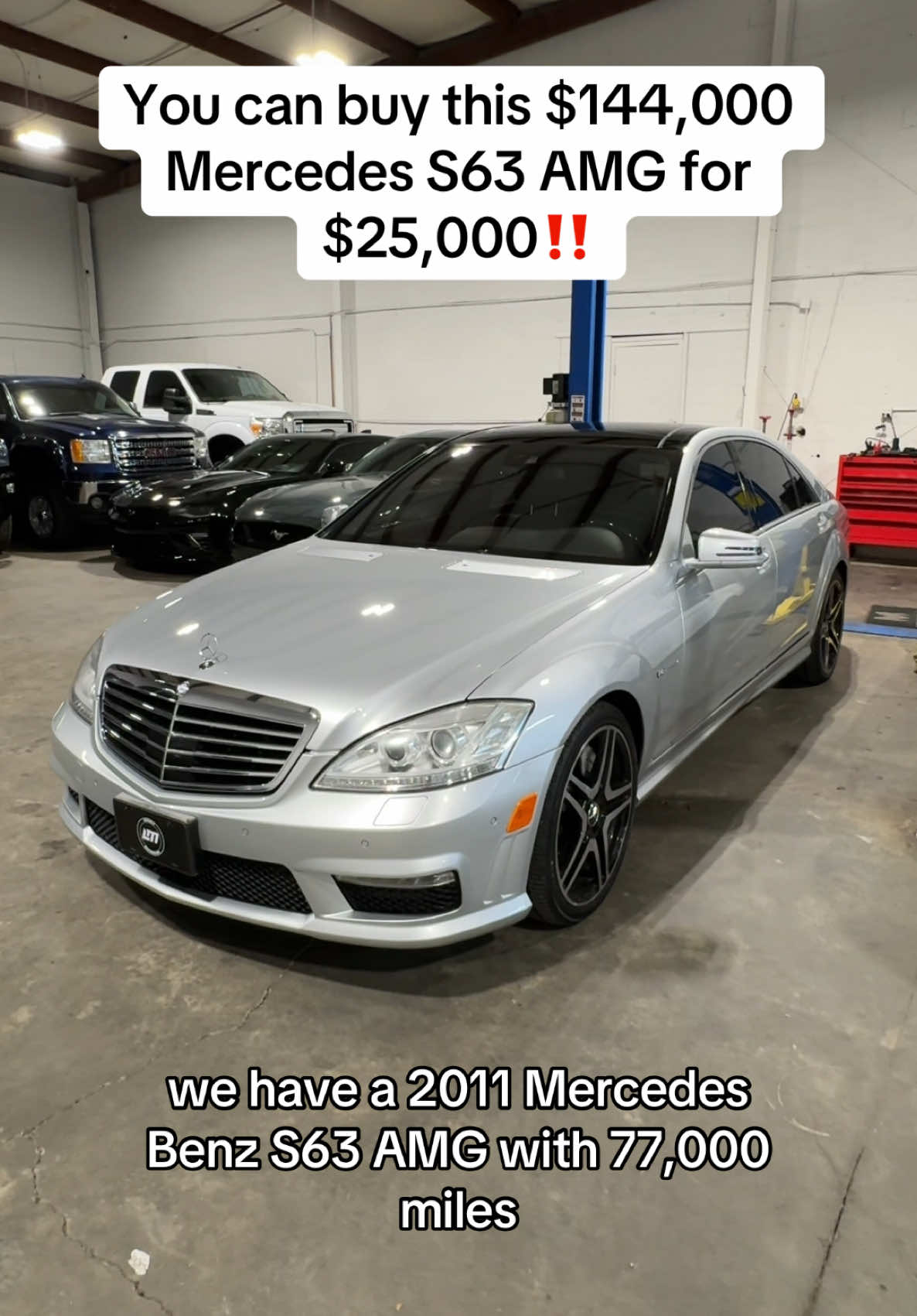 This Mercedes S63 amg was over $140,000 new and now you can buy them under $25,000! #cardealer #cars #luxurycars #mercedes #s63amg #carbuying #carshopping #usedcars #cardealership #dealershiptiktok 