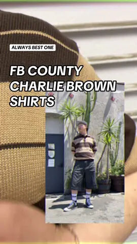 Always best one — FB COUNTY CHARLIE BROWN SHIRTS Variety color options and size!  #highfundamental #Proclub #FBCounty #Shakawear #streetwear #OOTD #mensfashion #men #Tiktok #foryou #cholo #og #chicano #california #losangeles #OOTD #foryoupage #fyp #flashsale #tiktokshop #giftideas #tiktokshopfinds #ttshop #fitcheck #outfit #wintersale #NewYearNewAura #ShopLunarNewYear #2025 #newyear2025 #ValentinesDay #valentinegiftidea 