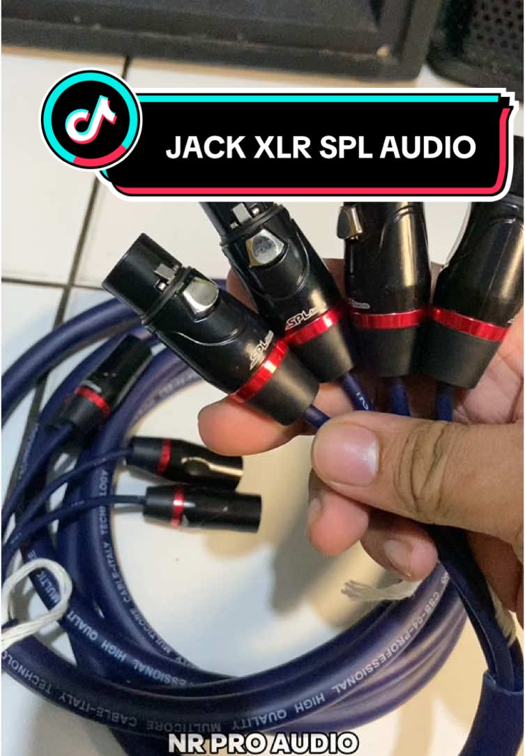 1set female dan male satu pasang jack kanon/xlr dari spl audio #jackcanon #xlr #kabelxlr #splaudio #jackxlr #soundjenangan #wibgajian #promoguncang22 #cuantanpabatas #shopmaster #soundhoreg 
