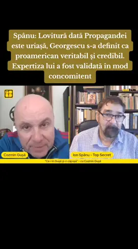Spânu: Lovitură dată Propagandei este uriașă, Georgescu s-a definit ca proamerican veritabil și credibil. Expertiza lui a fost validată în mod concomitent @ion_spanu  #cozmingusa #radiogoldfm #ceiingusasincapusa #romania #fyp #viral #jurnalist #politica #ionspanu #calingeorgescu #ioncristoiu #interviu #sua #america #trump #externe #geopolitica #explicatii #suveranist #nationalist #candidat #presedinte #prezidentiale #ue #europa #uniuneaeuropeana #lider #aliat