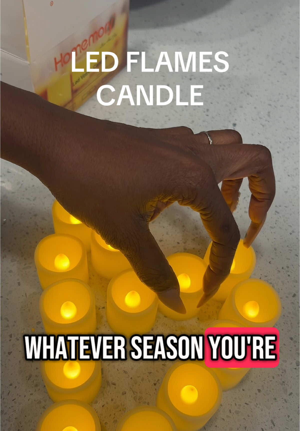 ✨ Light Up Every Moment, Mess-Free! ✨ Create a warm, cozy vibe with our Flameless LED Votive Candles! These battery-powered tea lights flicker just like real candles—without the fire hazard! Perfect for holidays, weddings, parties, or everyday decor. 🔥 Why You’ll Love Them: ✔️ No Wires, No Wax Drips – Just switch them on! ✔️ Realistic Flicker Effect – The glow of real candles, minus the worry. ✔️ Versatile & Elegant – Ideal for Christmas, Halloween, or a peaceful night in. Ready to elevate your space effortlessly? Tap to shop now! ✨🛍️ #CozyVibes #HomeDecor #TikTokShopFinds #HolidayMustHave #ValentinesDay 