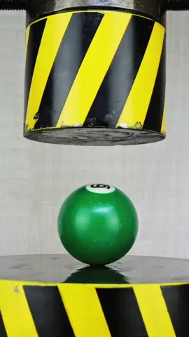 billiard balls and hydraulic presses #asmr #hydraulicpress #🇺🇸 #2025 #fypシ゚viral #relax #satisfyingvideo #donaltrump #asmrvideo #happynewyear #fyppppppppppppppppppppppp #california #newyork #losangeles #billiards 