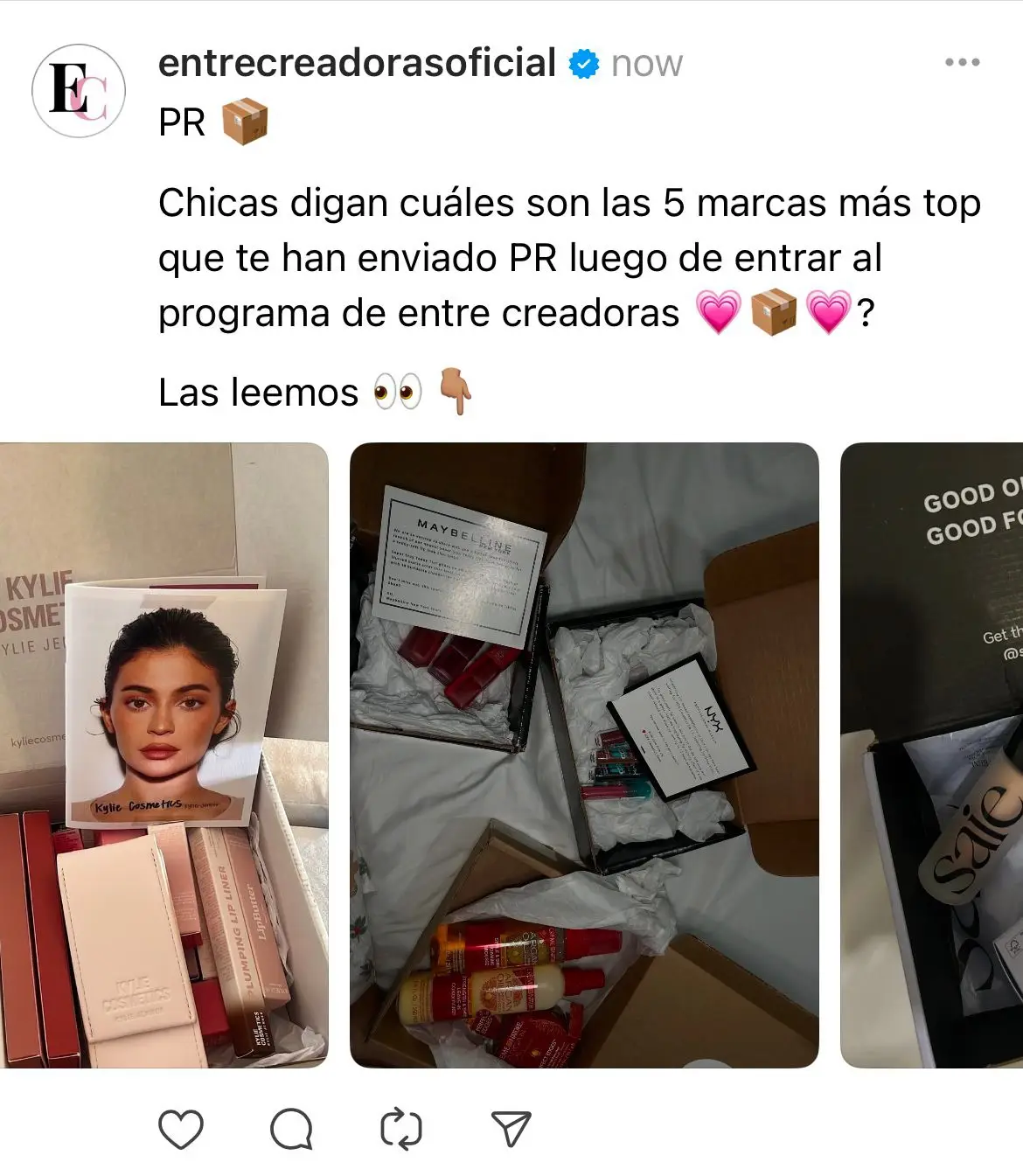 #entrecreadorasoficial #contentcreator #pr #internationalbrand 