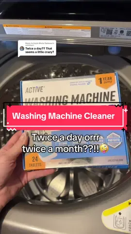 Replying to @Kayla Marie Dedeaux Active Washing Machine Cleaner #activewashingmachinecleaner #washingmachinecleaner #washingmachineclean #washingmachinetablets #cleaning #tiktokshopjumpstartsale #tiktokshoploveatfirstfind 