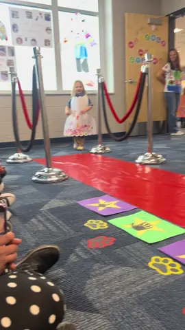 Ooops, she tried being cute but fell. Preschool fashionshow #fashionshow #model #toddlermodel #preschool #2025 #fyp 