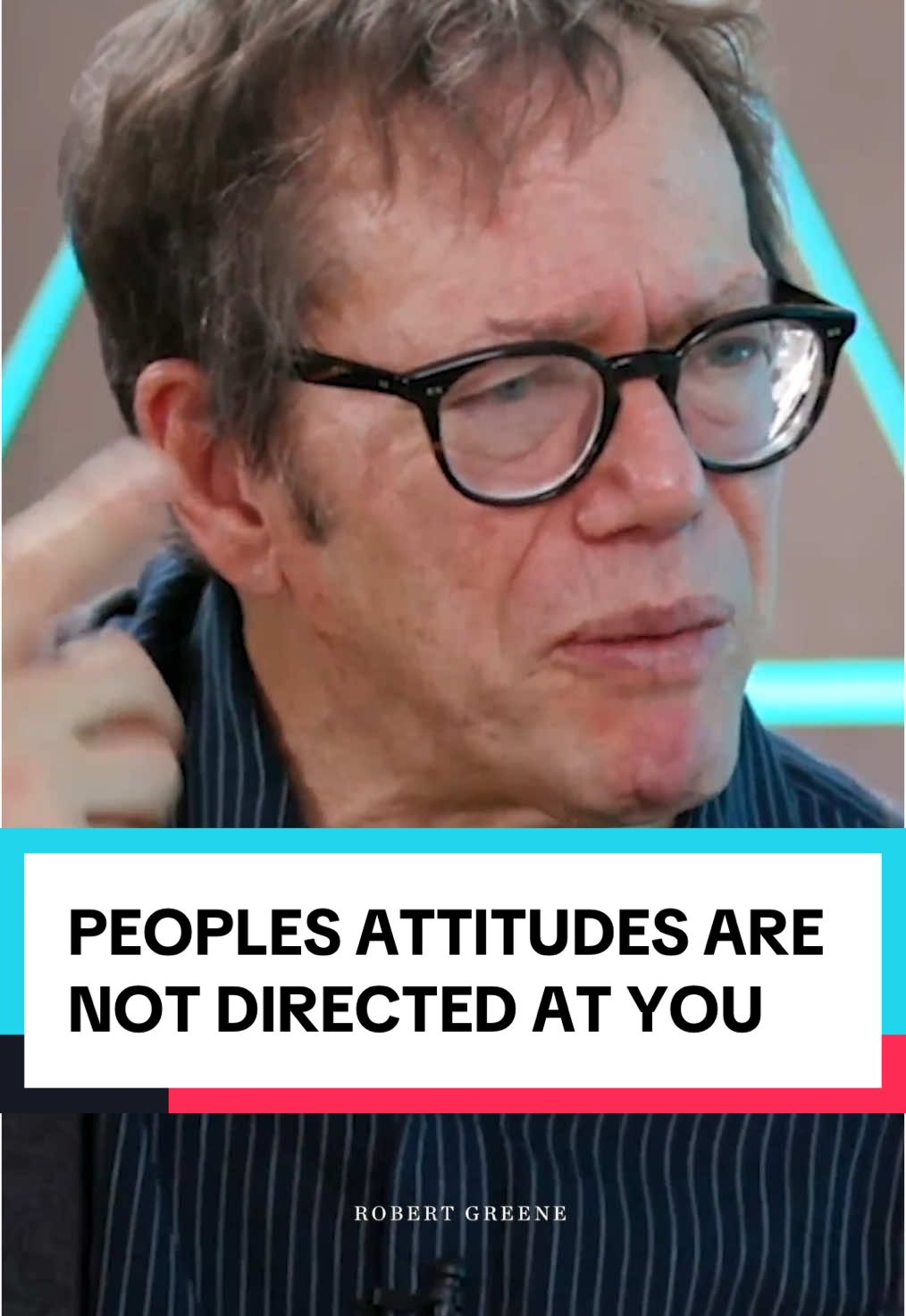 What people do to you is not personal.  People find it hard to accept this, but it’s true. #robertgreene #psychology #wisdom #fyp #tiktok 