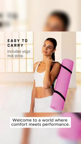 Extra-Thick Non-Slip NBR Yoga Mat - Shock-Absorbing, Durable, Solid Colour Workout Pad for Yoga, Pilates, Fitness, and Dance