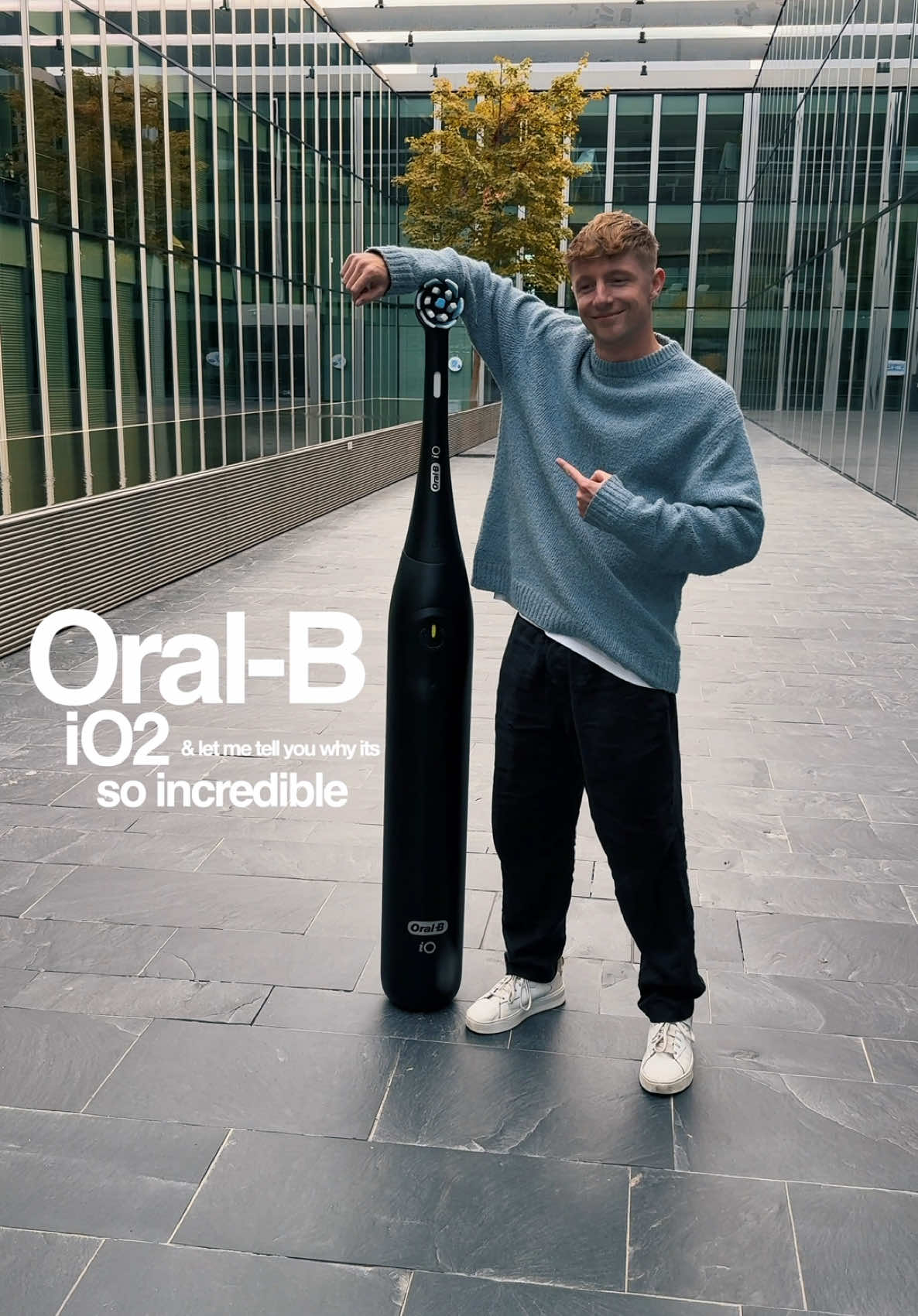 #AD The new #OralB iO2 electric toothbrush has actually changed my life 🤯 #teeth #dentist 