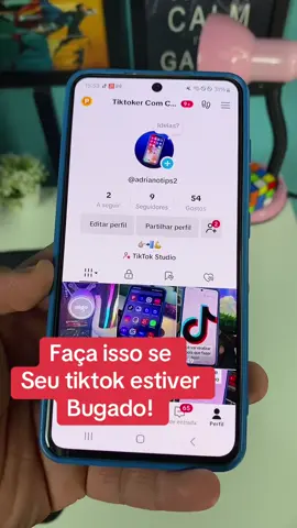 Tiktok bugado em 0 visualizações? #dicas #truques #android #bugado #aprendanotiktok #celulares 
