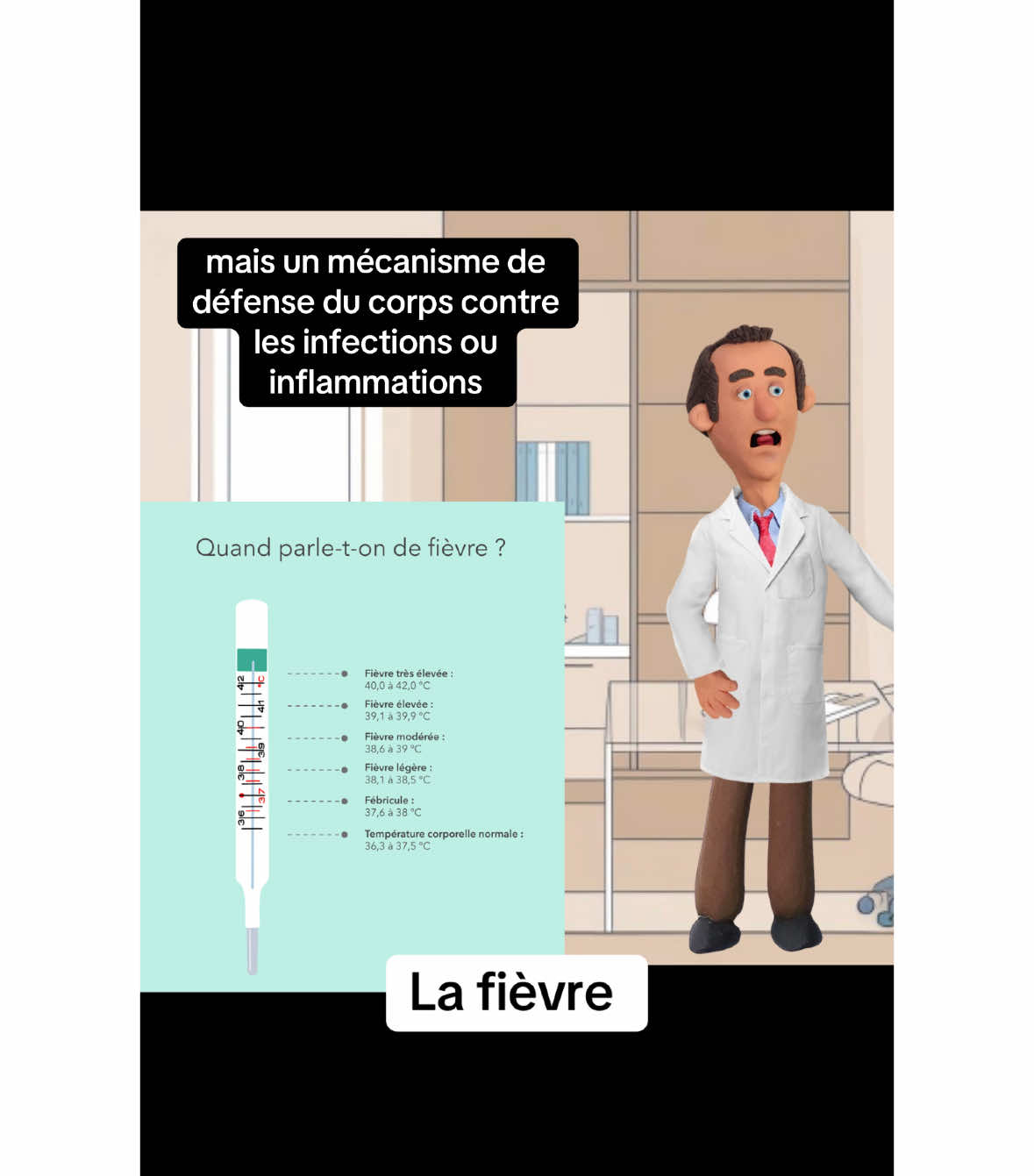 La fièvre est une réponse naturelle du corps, mais il faut surveiller son évolution et ses causes ! 👉 Vous prenez quoi en premier quand vous avez de la fièvre ? Paracétamol ou ibuprofène ? 💊 Répondez en commentaire ! ⬇️ #fievre #Santé #nursetiktok #etudianteinfirmière 