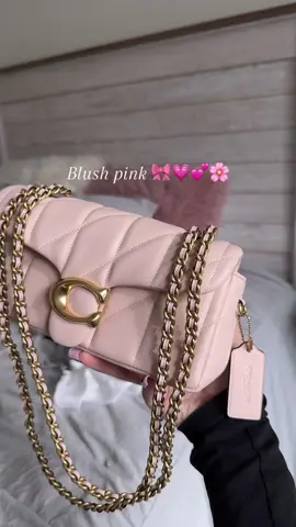 I have the best bf ever 💗🎀✨  #blushpink #coachtabby #coachbag #coachvalentinescollection #fyp #coachblushbag 