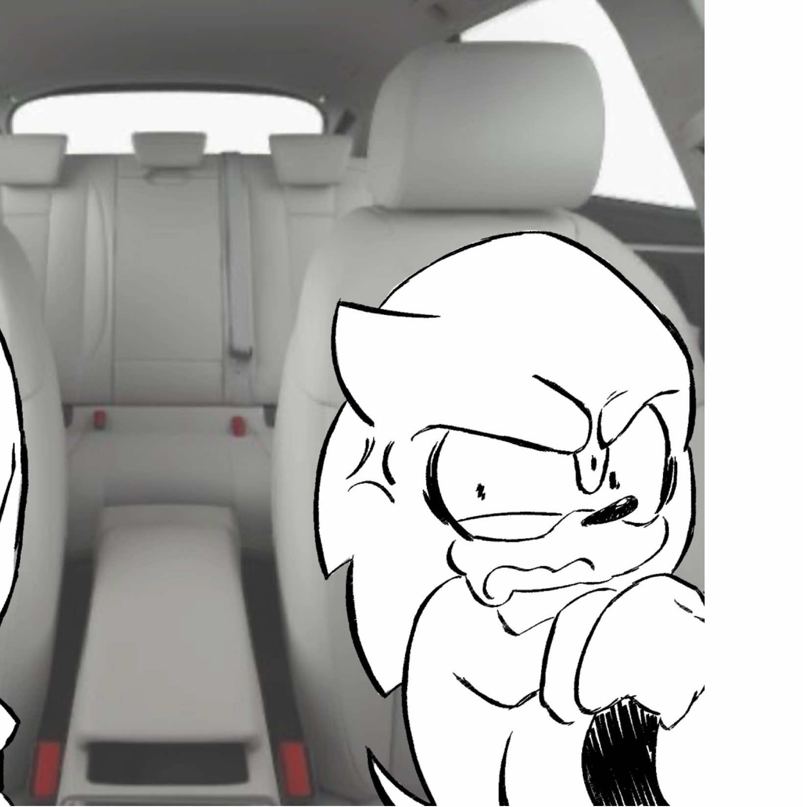 sonics last straw #sonic #knuckles #art #funny #haha #fart