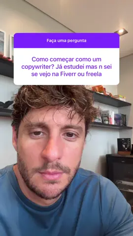 Como começar como copywriter A melhor forma de começar como copywriter não é a captação ativa, se cadastrando em sites de freelancer. O melhor jeito de começar é com a captação passiva: você pode escolher com quem você vai trabalhar e pode cobrar quanto quiser. Qual delas você prefere?#marketingdigital #LeandroLadeira #storiestvideos #ganhardinheiroonline #ganhardinheiro #ganhardinheiropelocelular #ericorocha #enriquecer #BlackNovemberHotmart #infoproduto #infoprodutos #Juarez #copy #Ladeirinha #marketing #brasilia