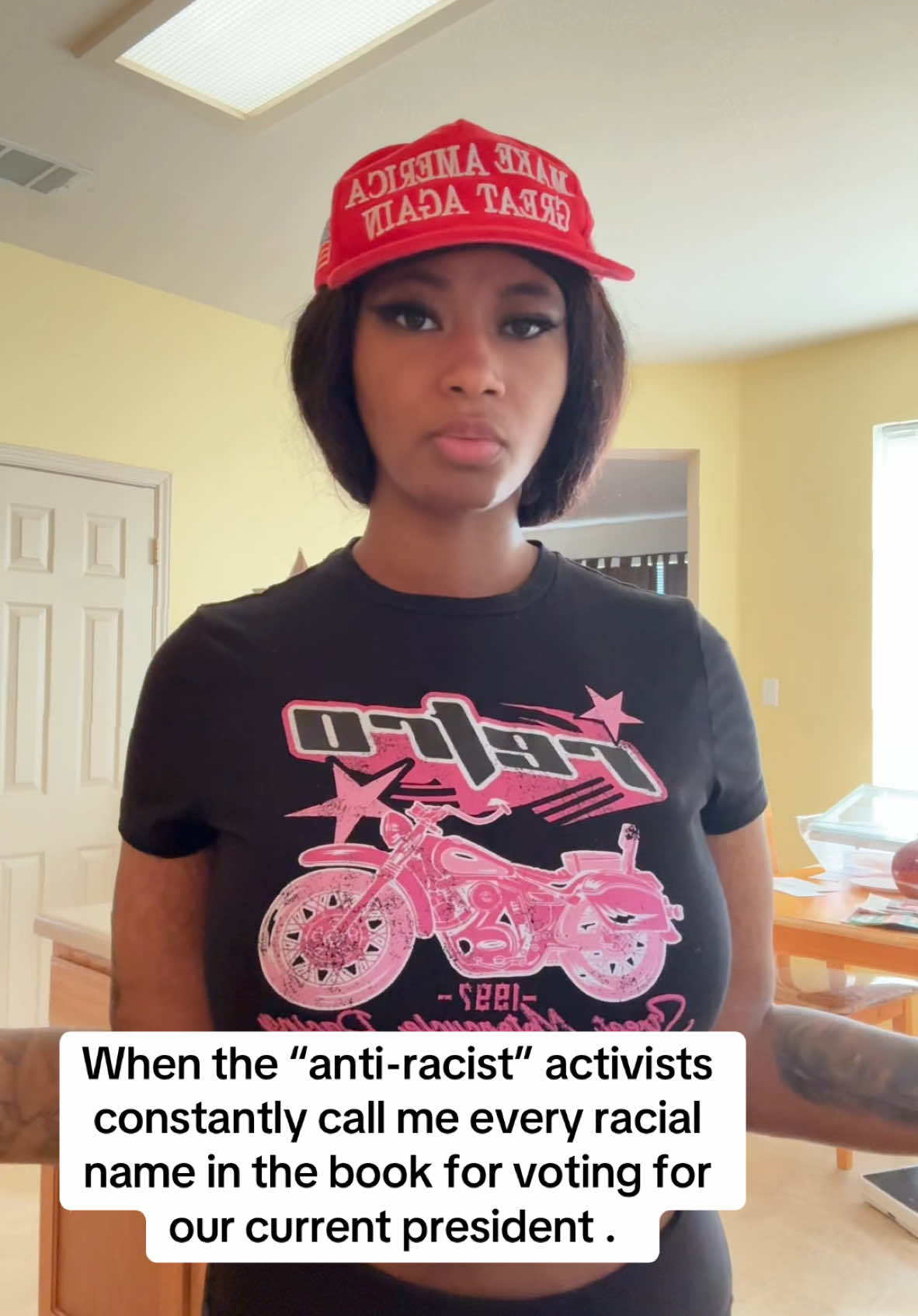 So much for the activism. #trump  #trump2024🇺🇸 #trumpsupporters #donaldtrump #patriot #america #conservative #republicans #fypシ #blacksfortrump 