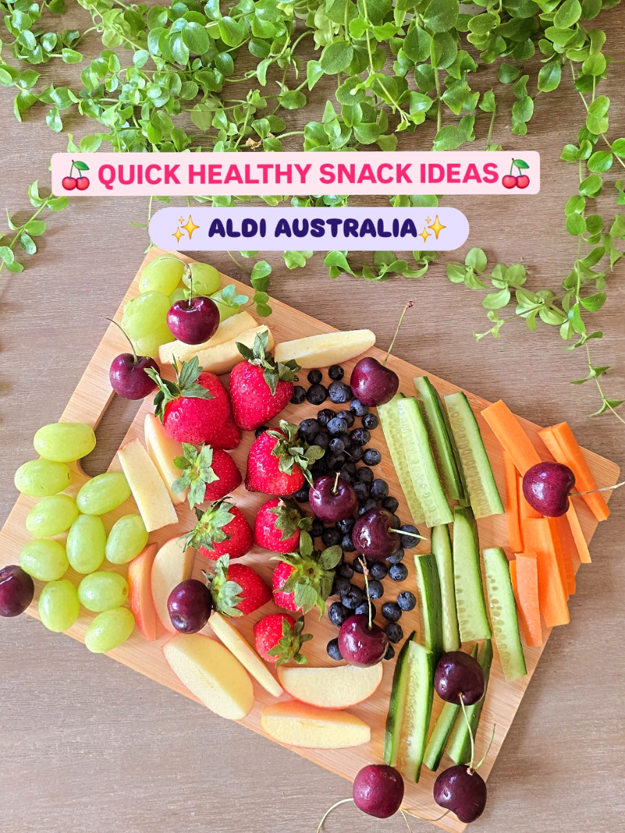 Snacking made simple (and affordable!) thanks to ALDI! 🍎🥕   With 97% of ALDI’s fresh fruit & veg coming from local Aussie farms, I can stock up on quality snacks for the whole family without breaking the bank. 💰 From crisp apples to sweet berries and crunchy carrot sticks, there’s always something fresh and delicious to munch on!   Being a savvy shopper in 2025 means choosing ALDI for premium Aussie produce at Australia's lowest prices. Snack smarter, shop ALDI! 🛒✨  #ad #aldipartner #aldi #ShopAussieAtALDI #healthysnackideas #fruitsandveggies  @ALDI Australia 