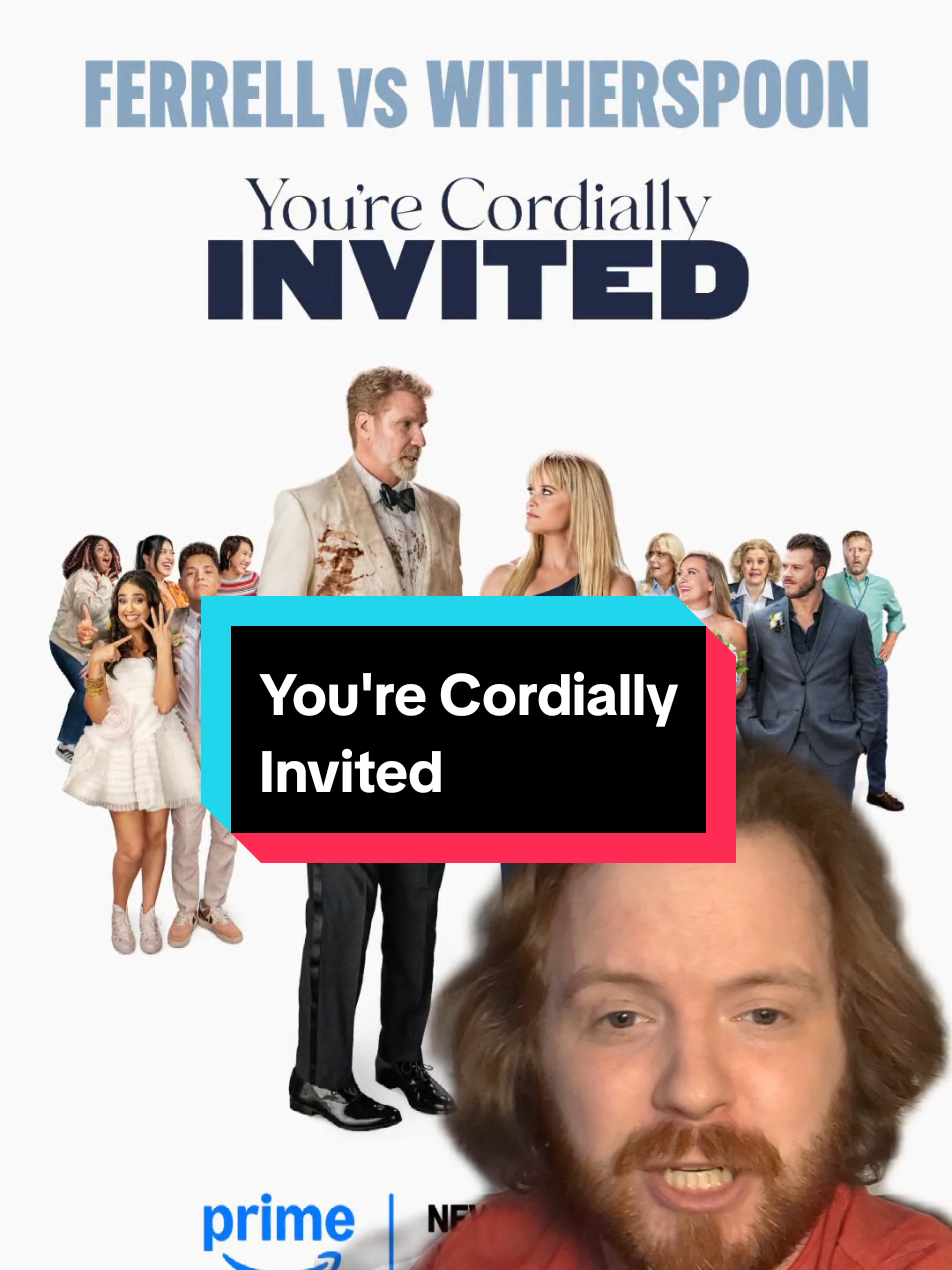 Sometimes a movie is just nonstop silly joy. You're Cordially Invited is on #AmazonPrime #Comedy #ReeseWitherspoon #willferrell  @Amazonprimevideo @Amazon MGM Studios  #greenscreen 