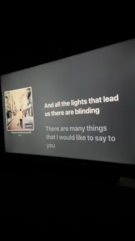 Wonderwall - Oasis  #wonderwall #oasis #tv #lyric #lyrics #applemusic 
