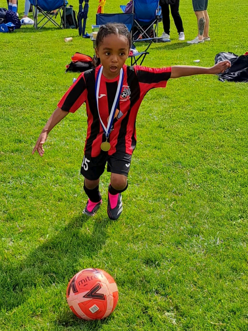 @Royalballer24 when footballs your life ⚽️🥅⚽️  #gifted #footballfuture #youngfootballer #football  #kidssoccer  #Soccer  #football  #borntoplay 