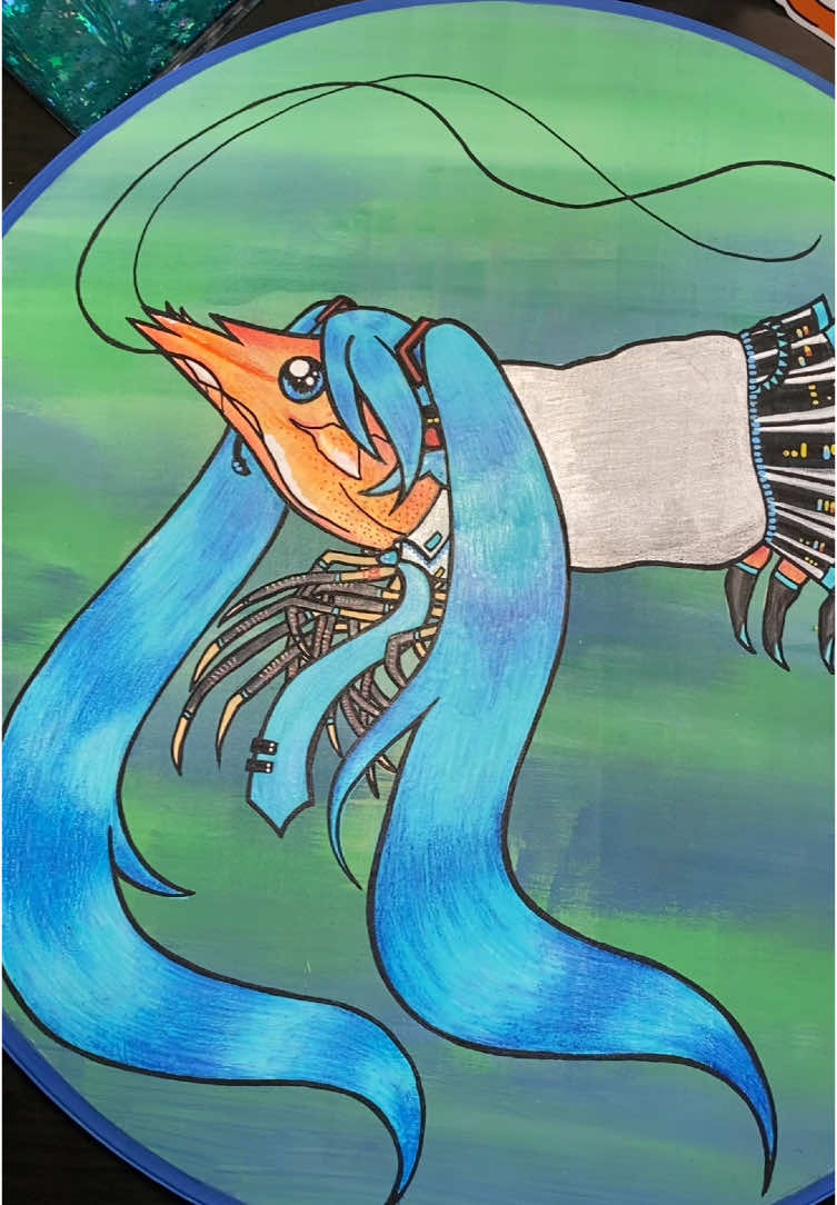 Guys, I may have just wasted precious hours of my lifespan putting too much effort into this… #hatsunemiku #fortnite #shrimp #vocaloid #kawaii #shrimptok #artistsoftiktok 
