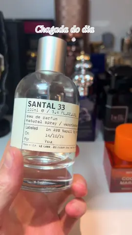 Chegada do dia santal 33 le labo! Cupom: GUIZAO5 na @SUPREMO SPLITS #perfumetiktok #perfumetok #perfumes #perfumecollection #santal33 