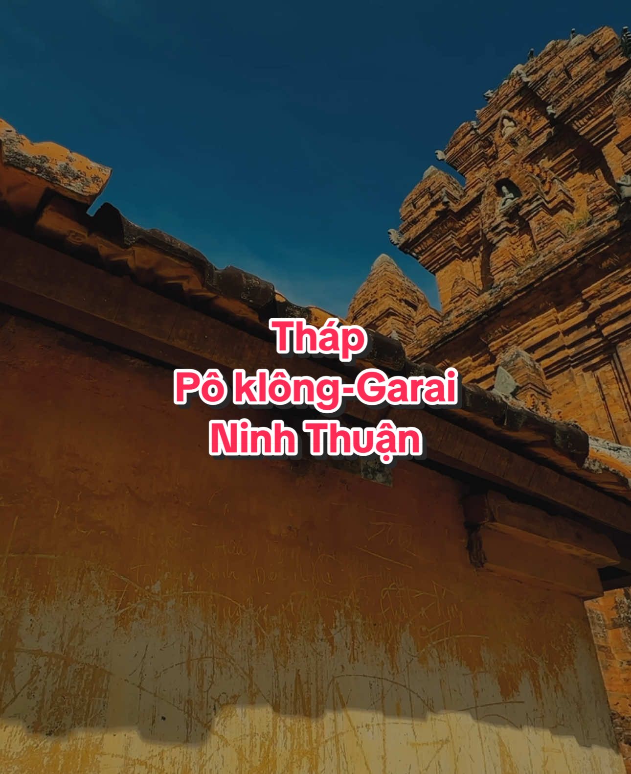 Tháp Chàm kiến trúc cổ kính tại Ninh Thuận #datquaychupiphone #xuhuong #ninhthuan #thapcham