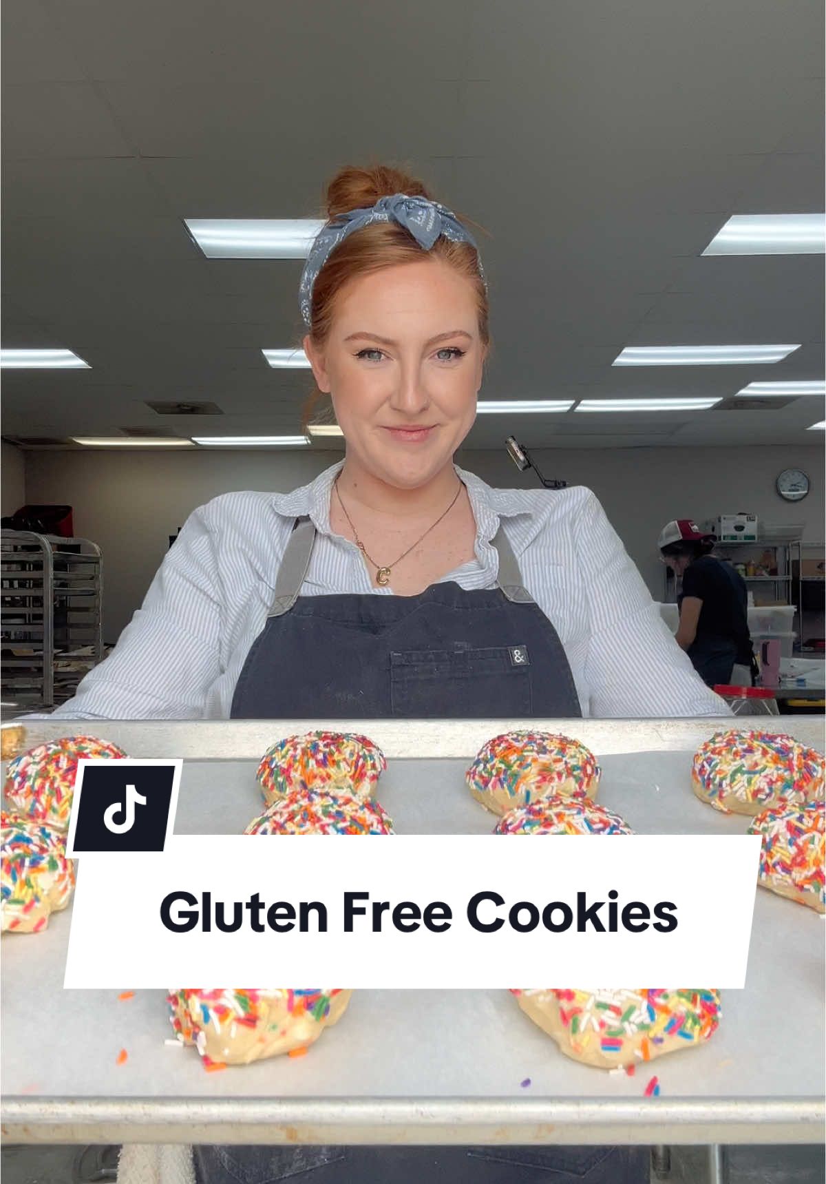 Replying to @Rashelle Gluten free is back! With TWO amazing flavors!  #cookies #bakery #giantcookies #baking #baker 