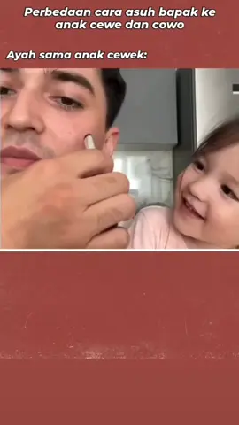 perbedaan cara asuh bapak ke anak cowok dan cewek🤭#fyp#foyryoupage #foryoupageofficiall 