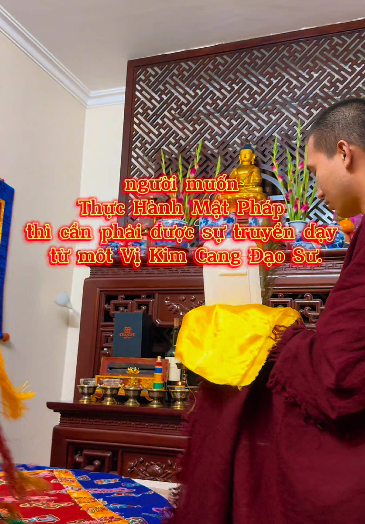 người muốn Thực Hành Mật Pháp thì cần phải được sự truyền dạy từ môt Vị Kim Cang Đạo Sư. Mật Pháp Kim Cương Thừa #phatphapnhiemmau🙏🙏🙏 #xuhuongtiktok #fyp 