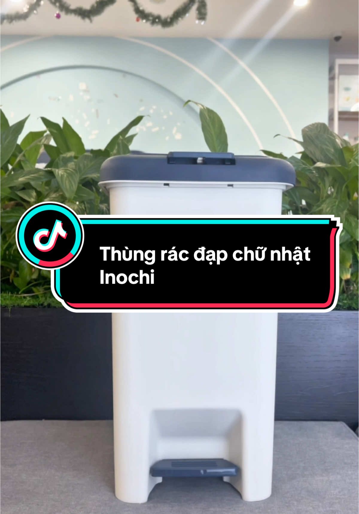 Thùng rác đạp chữ nhật Inochi #thungrac #thungracdapchan #thungracdapchunhatinochi #thungracnhua #xuhuong #xuhuongtiktok #inochi #inochivietnam #inochivietnammall 