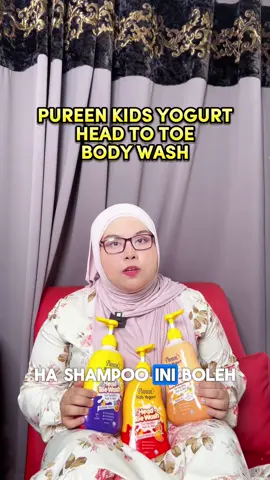 Make bath time fun and gentle with Pureen Kids Yogurt Head to Toe Wash (750ml)! 👶✨ Enriched with yogurt, this mild formula cleanses and nourishes your little one’s skin and hair, leaving them soft, fresh, and smelling delightful.  Perfect for daily use on delicate skin! #fyp #pureenmalaysia #babyessentials #pureenbaby #babylovepureen #babytiktok 