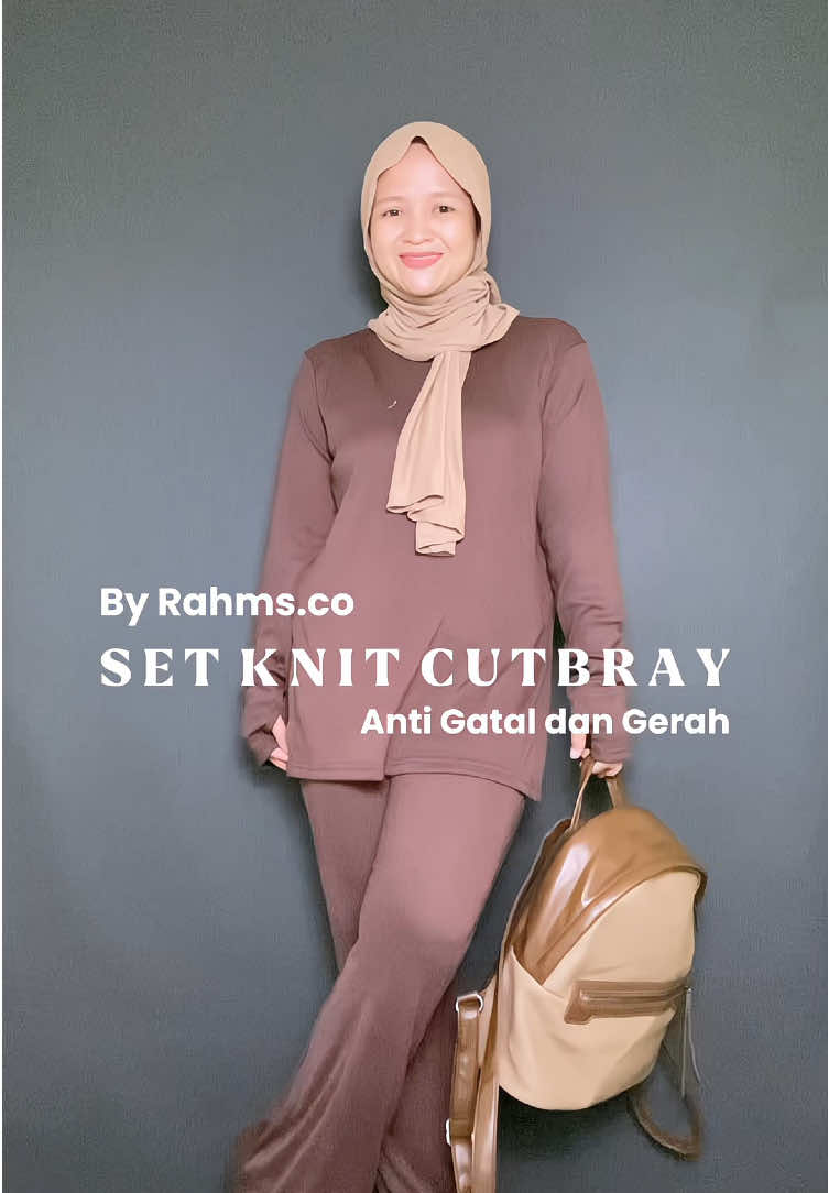Produk dari @Rahms.co emang gak pernah gagal sih 😍🥰#setknitpremium #setknitwanita #setknitcutbray 
