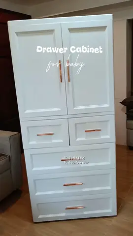 Sobrang ganda ng drawer cabinet na to for baby. Very sturdy and aesthetic. #drawerorganizer #drawercabinet #drawercabinetforbaby #babiesoftiktok #fyp 