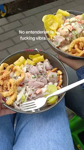 No entenderían la fucking vibra ✨ #buenavibra #comida #carretilla #ceviche #matute @Alianza Lima 