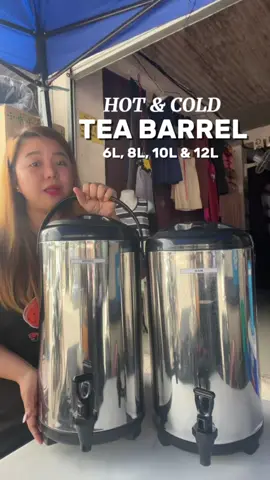 Tea Barrel for everyday use, milkteashop, coffee shop, restaurant, canteen! #HotandColdTeaBarrel #teabarrel #teabarrelcafe 