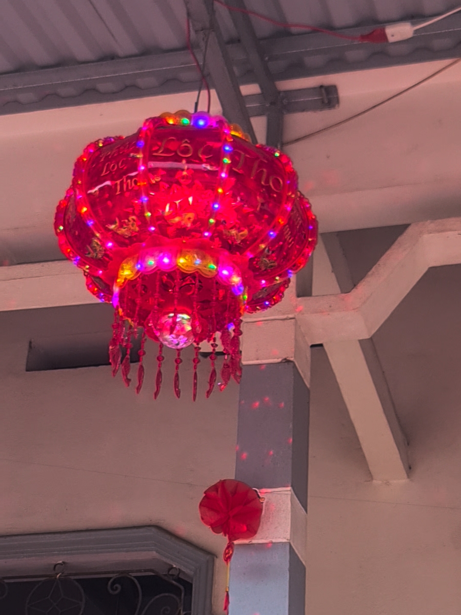 ĐÈN LỒNG ĐIỆN XOAY 360 ĐỘ TRANG TRÍ NGÀY TẾT #têtsumvầy  #đènlồng 