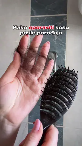 Oporavak kose nakon porođaja. 🌿#slbeauty#opadanjkose#proizvodiprotivopadanja#samponprotivopadanjakose 