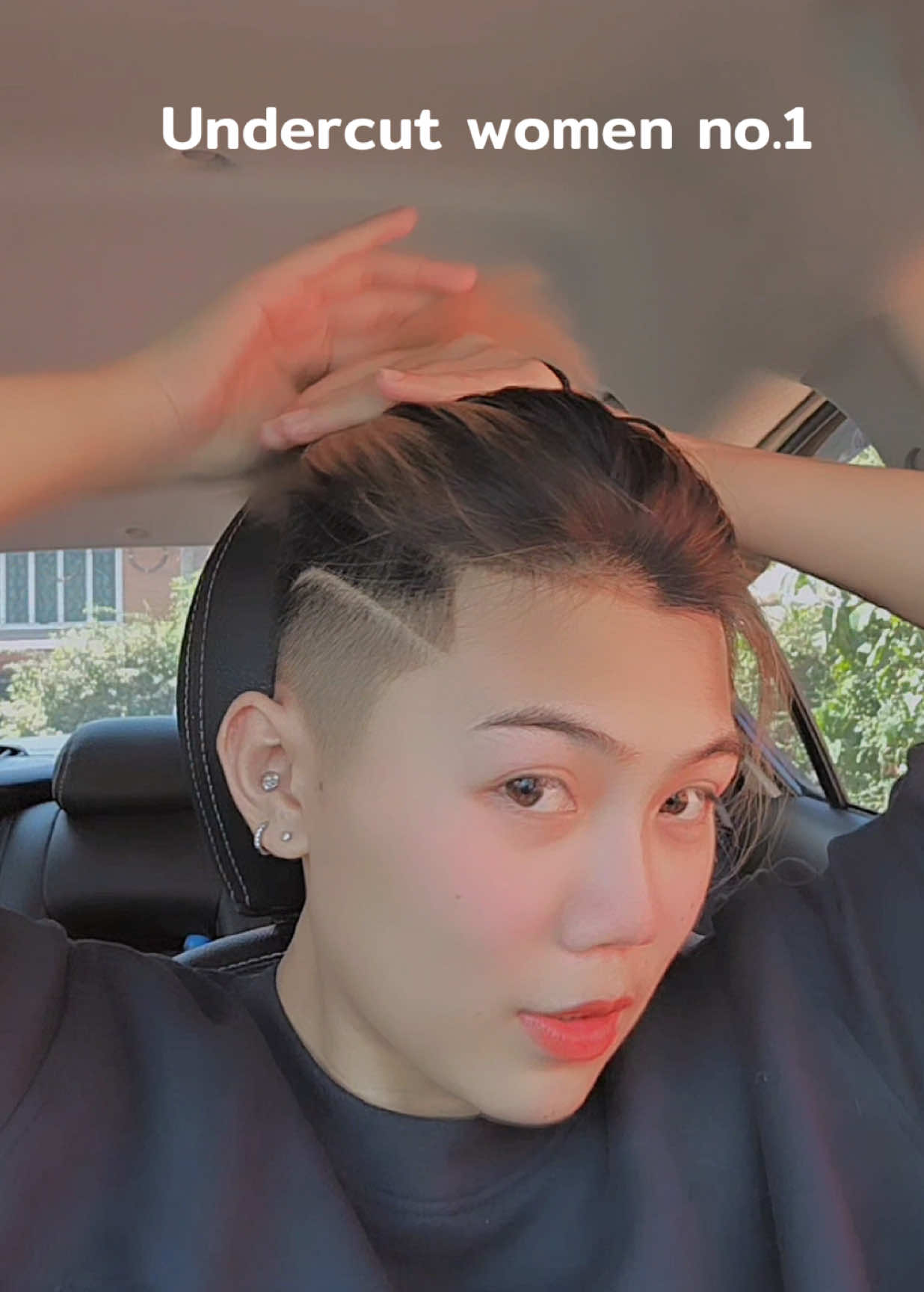 ขัยนไถข้างทุกเดือน5555 #ผมสั้น #undercut #undercutgirls #undercutdesign 