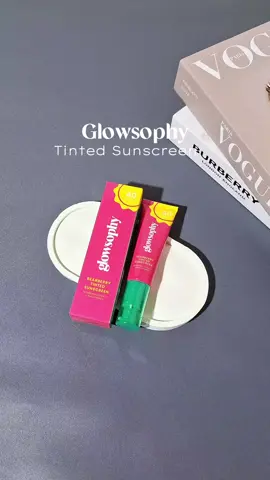 Rekomendasi tinted sunscreen #sunscreen #tintedsunscreen #glowsophy #skincare 