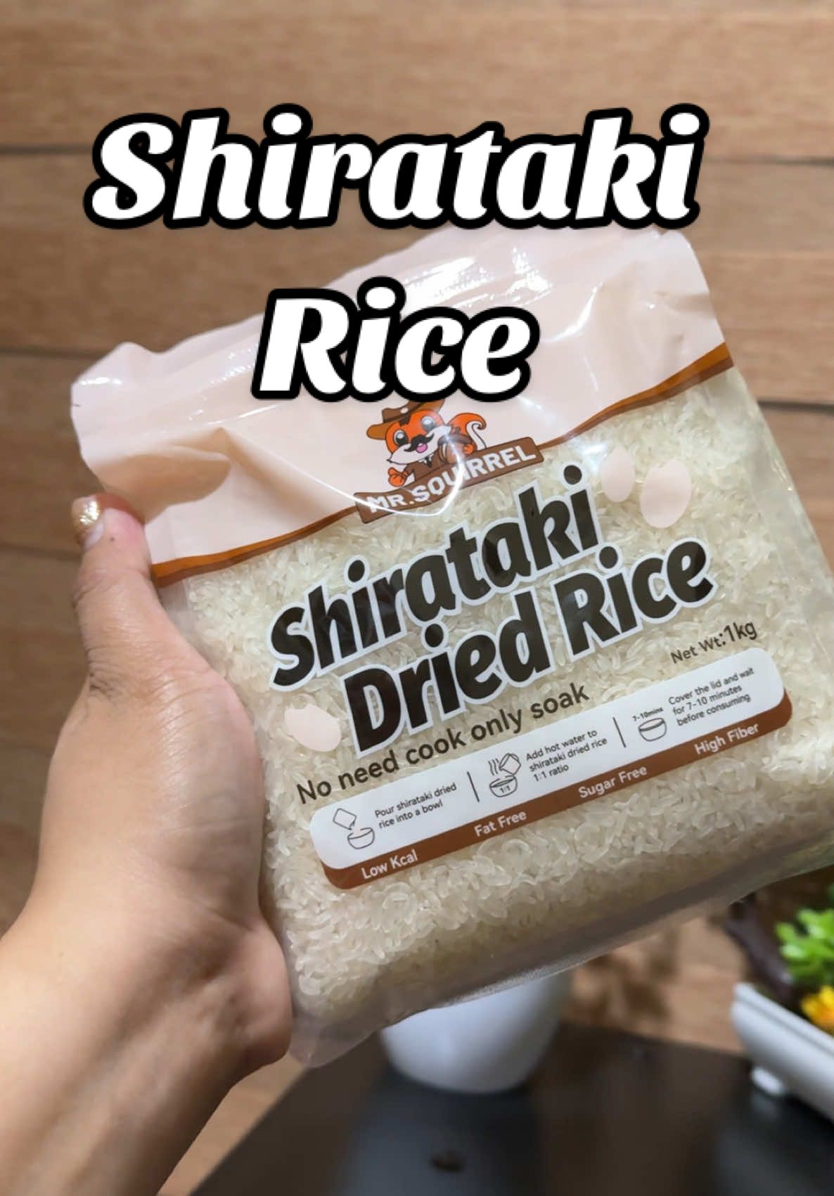 Shirataki rice ngayong taon #fyp #fypシ #shirataki #shiratakirice #mrsquirrel #konjac #konjacrice #shiratakidryrice #diabetes #rice 