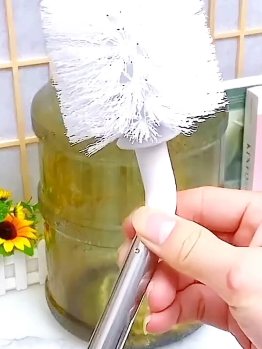 Stainless Steel  Full Barrel Brush Clean Bucket Brush Special Cleaning Brush for Water Station