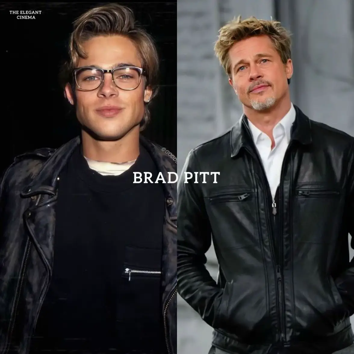 Actors before and now. Part 1 #foryou #fyp #actor #acting #actors #bradpitt #alpacino #movie #cinematography #films #global #viral 