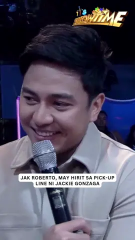 Susundin muna ni Jak ang three months rule ha? Watch #ItsShowtime every 12:00 p.m. from Monday to Saturday on GMA. #gmanetwork #kapuso #fyp #jackiegonzaga #jakroberto