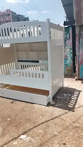 For your toddlers haven. A Stylish bunkbed size 4*6 up and down. Trandle bed, stair, drawers and shelves. 📱 0712676157. ksh 70000. Huruma Corner Nairobi  #fyp #fypp #kenya #bunkbed #2025 #trendi #news 