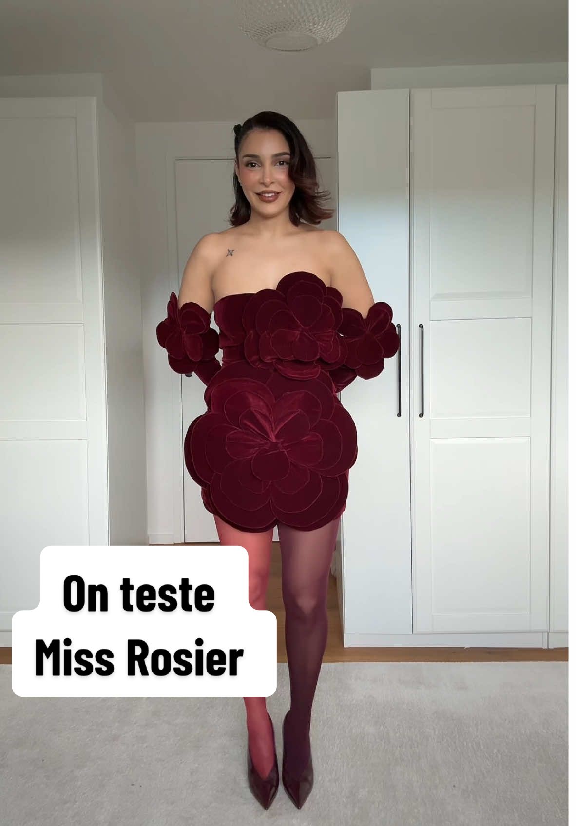 Je teste Miss Rosier sans scrupule ! J’ai pris la robe Azura Floral ! #fashion #mode #viraldress #devinelapersonne 